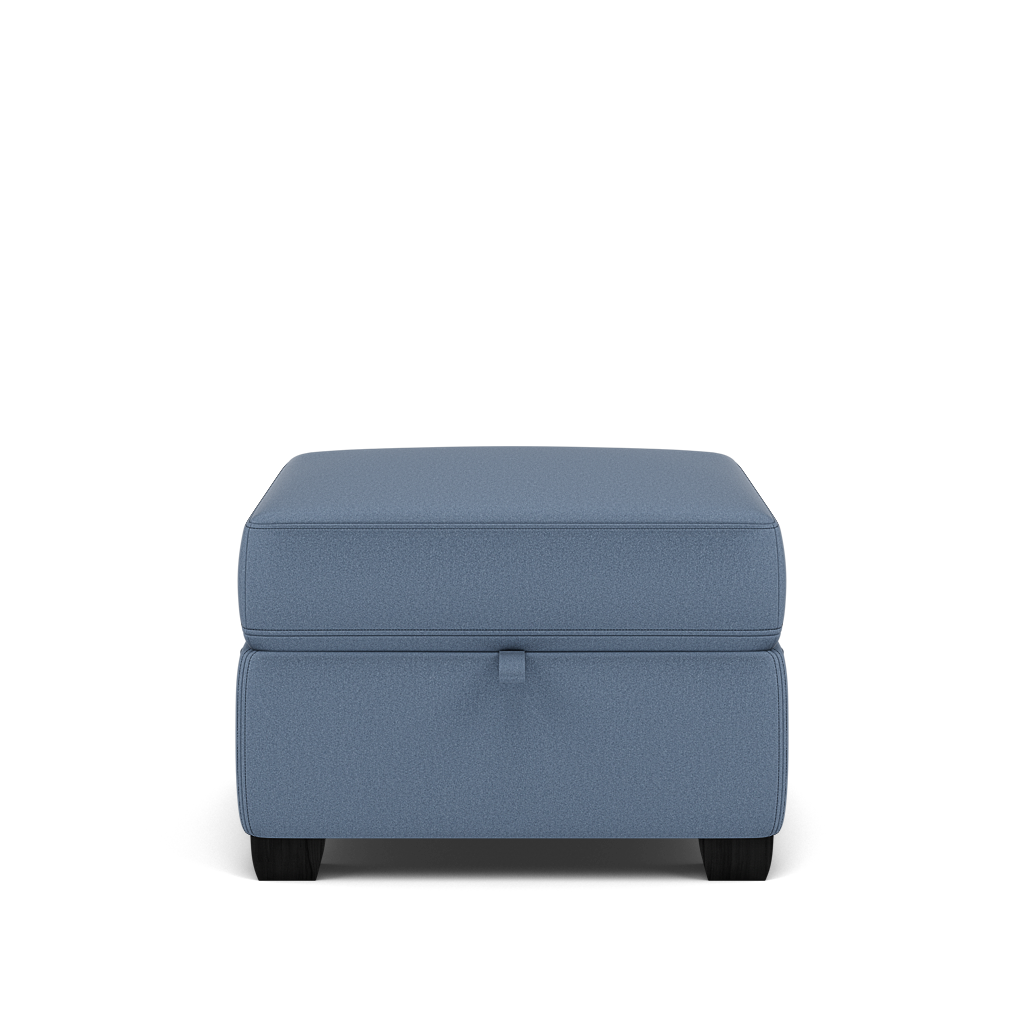 Orkney Storage Footstool - Storage footstool Fabric Footstools Sterling Home 5 BFA-MAD-08 PACIFIC BLUE