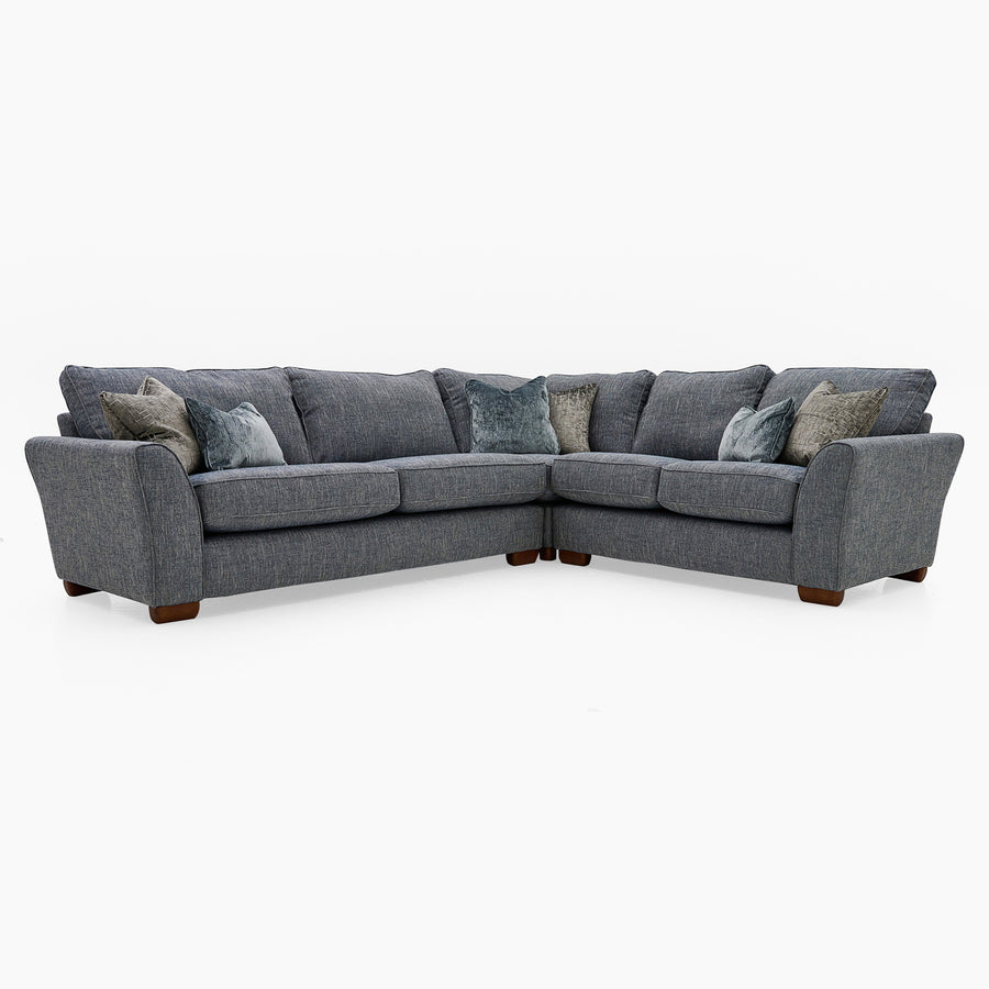 Oundle Corner Sofa - Corner Group Hem Fabric Sofas Sterling Home 1