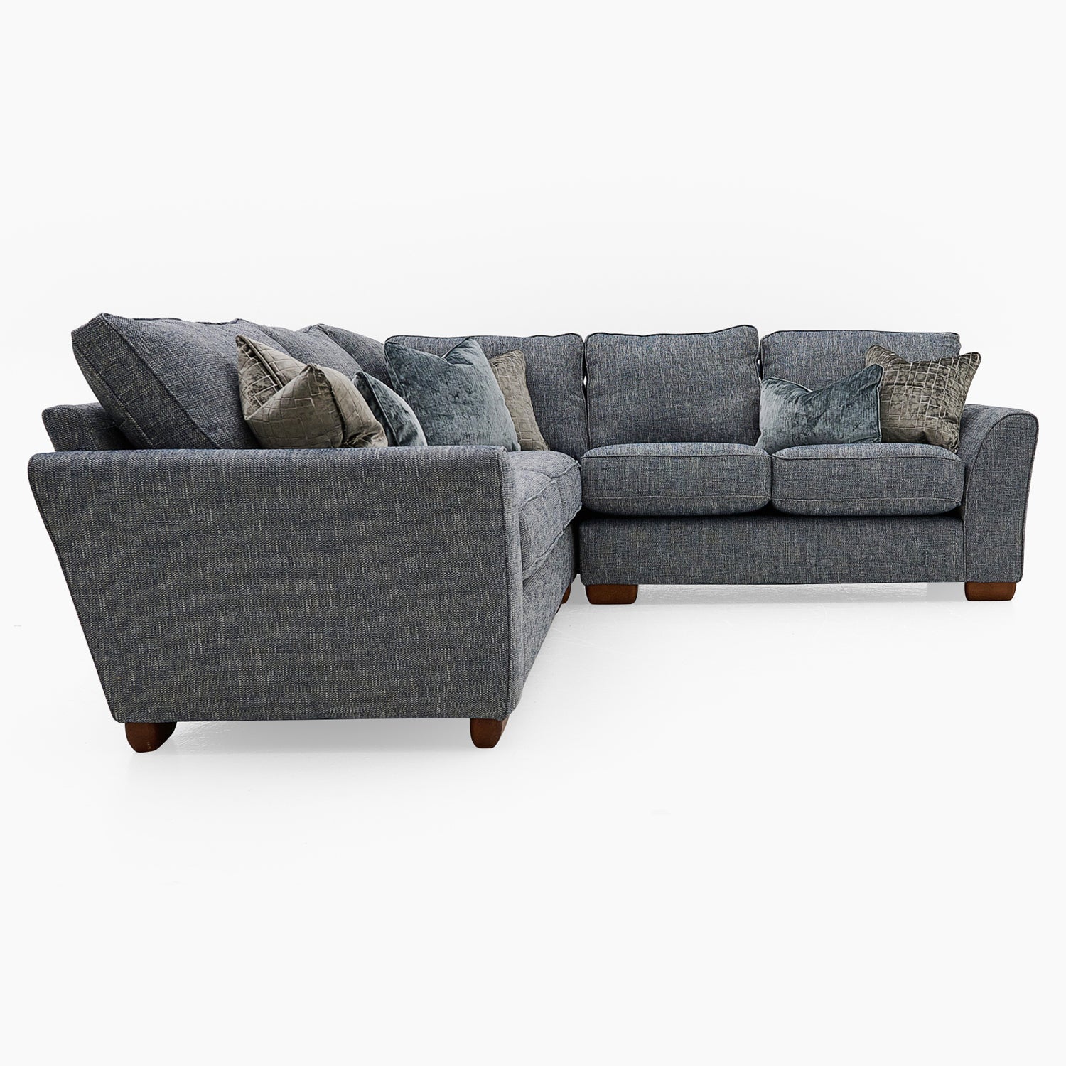 Oundle Corner Sofa - Corner Group Hem Fabric Sofas Sterling Home 4