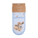 Wrendale Farmyard Friends Double Oven Glove - Farmyard Friends Double Oven Glove (Cow) Sterling Home 3
