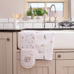 Wrendale Feathered Friends Double Oven Glove - Feathered Friends Double Oven Glove (Wren) Sterling Home 1