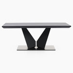 Palermo Coffee Table - Coffee Table Slate Grey Ceramic / Dark Grey Tables Sterling Home 1
