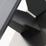 Palermo Coffee Table - Coffee Table Slate Grey Ceramic / Dark Grey Tables Sterling Home 5