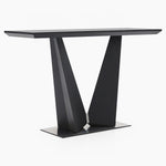 Palermo Console Table - Console Table Slate Grey Ceramic / Dark Grey Tables Sterling Home 2