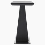 Palermo Console Table - Console Table Slate Grey Ceramic / Dark Grey Tables Sterling Home 3