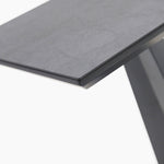 Palermo Console Table - Console Table Slate Grey Ceramic / Dark Grey Tables Sterling Home 6