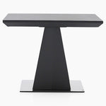 Palermo Side Table - Lamp Table Slate Grey Ceramic / Dark Grey Tables Sterling Home 3