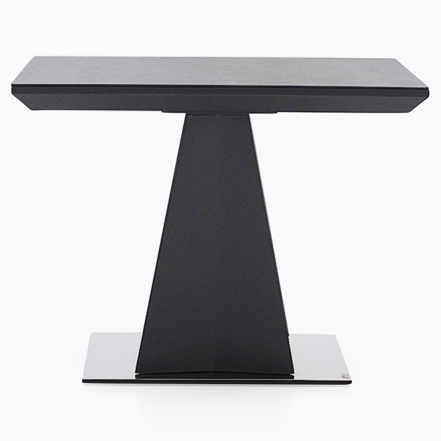 Palermo Side Table - Lamp Table Slate Grey Ceramic / Dark Grey Tables Sterling Home 3