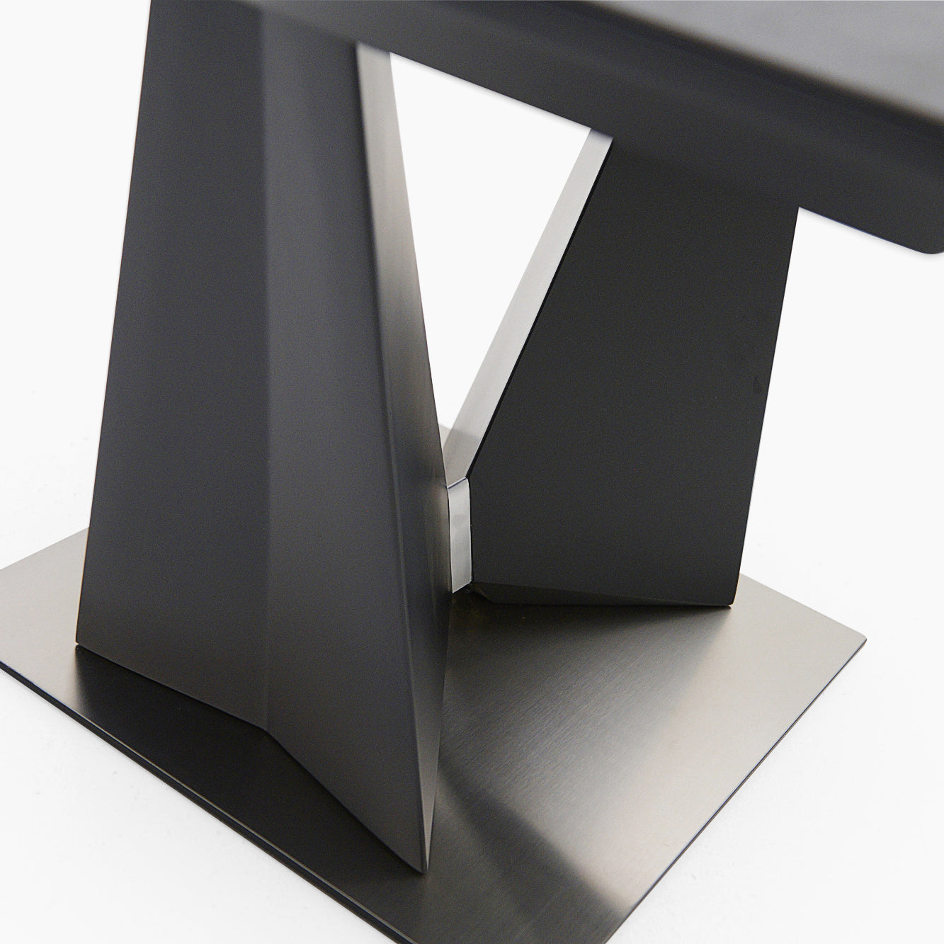 Palermo Side Table - Lamp Table Slate Grey Ceramic / Dark Grey Tables Sterling Home 6