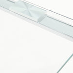 Paloma Console Table - Console Table Clear Glass/Chrome Tables Sterling Home 2