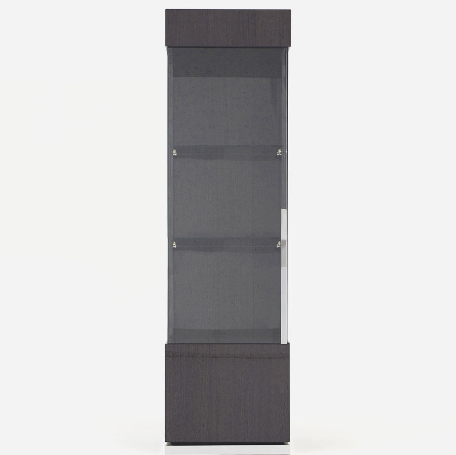 Pesaro Display Cabinet - 1 Door Curio Cabinet Left - Left Hand Facing Storage Sterling Home 1