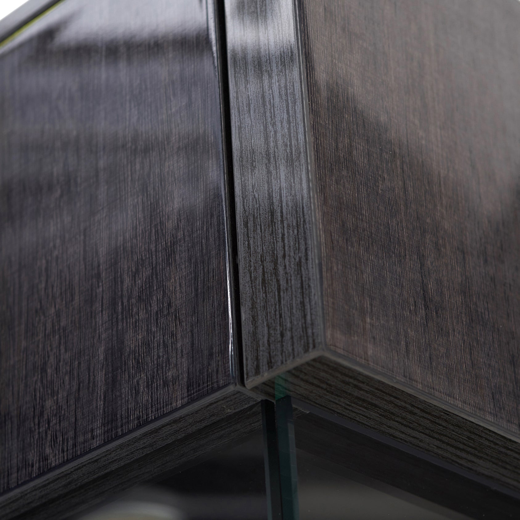 Pesaro Display Cabinet - 1 Door Curio Cabinet Left - Left Hand Facing Storage Sterling Home 4