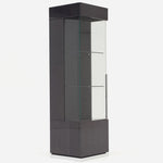 Pesaro Display Cabinet - 1 Door Curio Cabinet Left - Left Hand Facing Storage Sterling Home 5