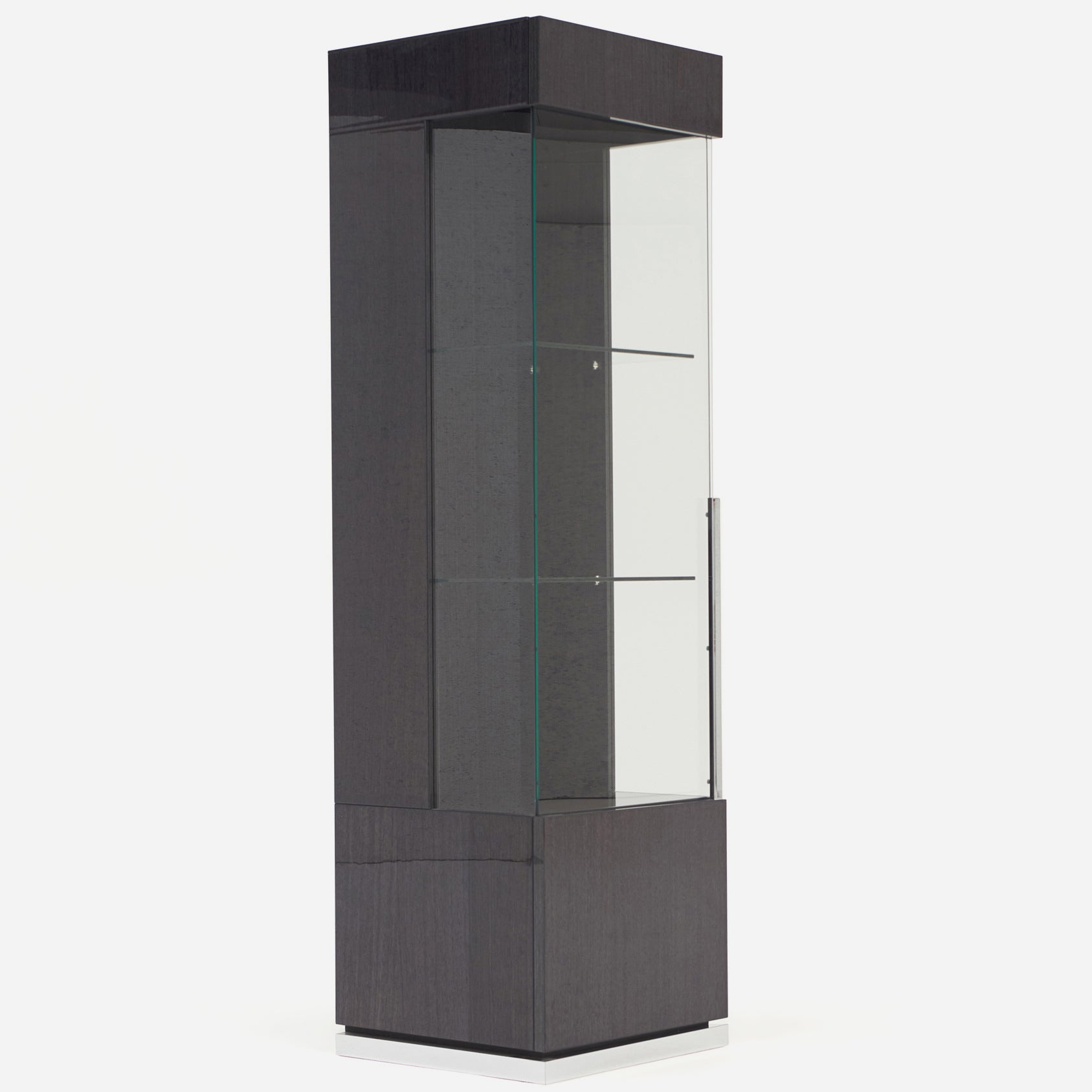Pesaro Display Cabinet - 1 Door Curio Cabinet Left - Left Hand Facing Storage Sterling Home 5