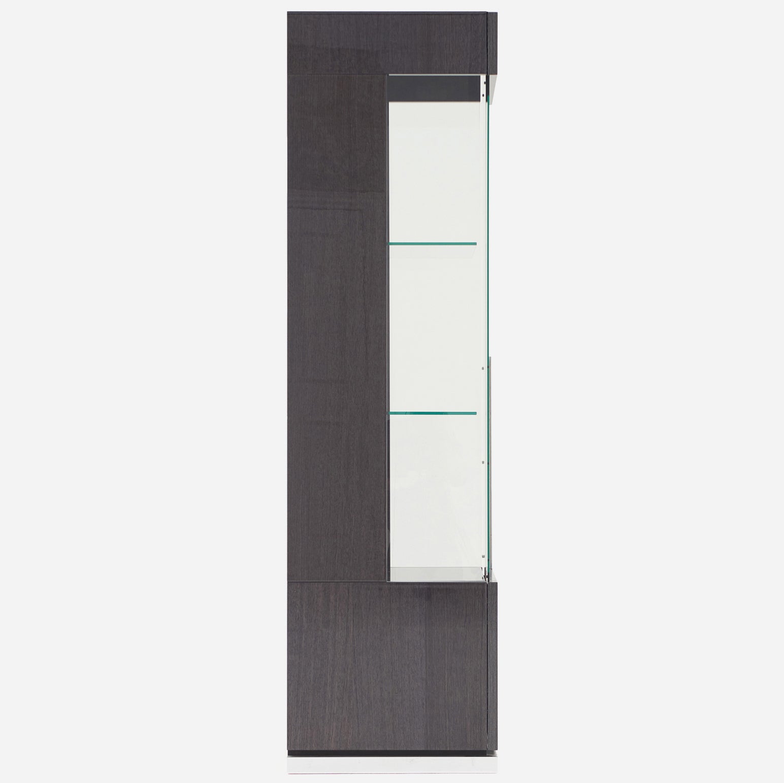 Pesaro Display Cabinet - 1 Door Curio Cabinet Left - Left Hand Facing Storage Sterling Home 6
