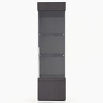 Pesaro Display Cabinet - 1 Door Curio Cabinet Right - Right Hand Facing Storage Sterling Home 1