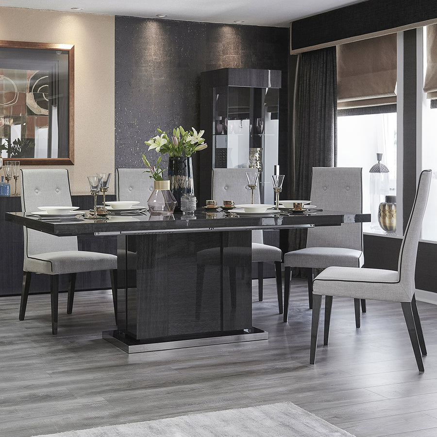 Pesaro Display Cabinet - 1 Door Curio Cabinet Right - Right Hand Facing Storage Sterling Home 2