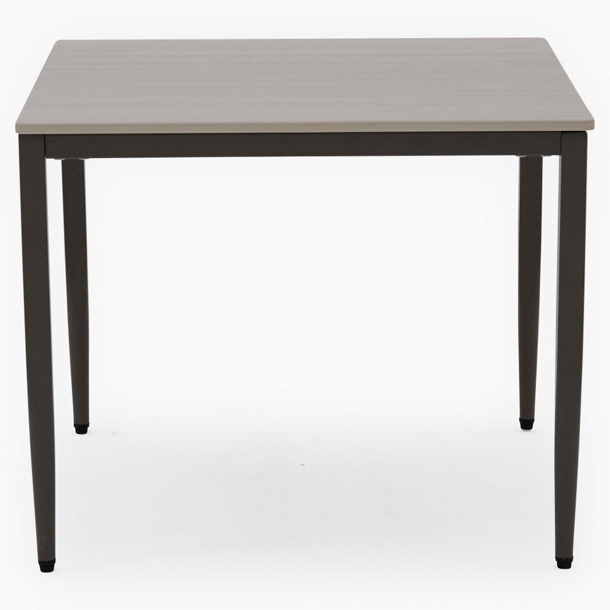 Phase Side Table - End Table Latte Tones (Buwen) Matt Ceramic / Warm Brown Metal Frame Tables Sterling Home 3