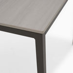 Phase Side Table - End Table Latte Tones (Buwen) Matt Ceramic / Warm Brown Metal Frame Tables Sterling Home 4