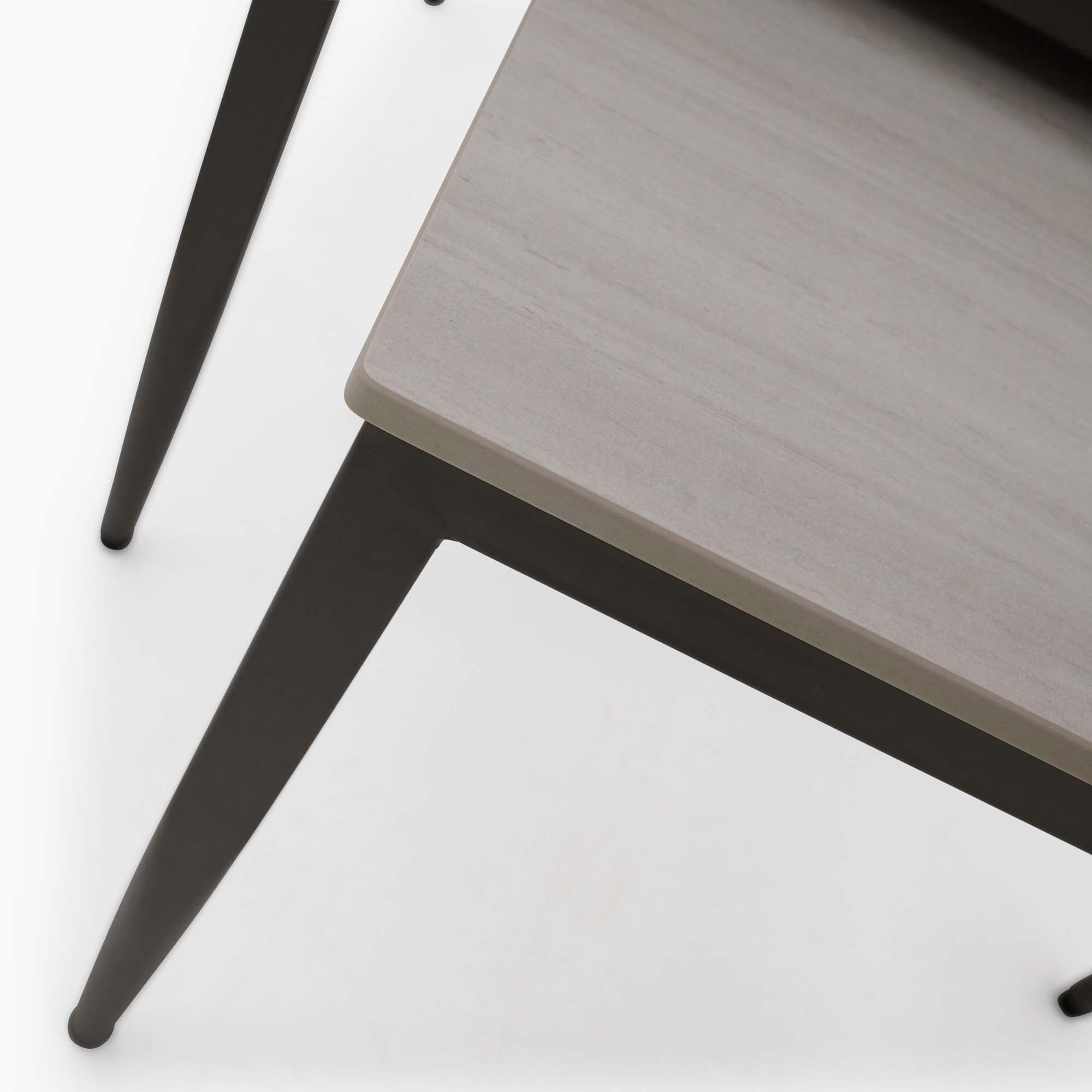 Phase Nest of Tables - Nest of Tables Latte Tones (Buwen) Matt Ceramic / Warm Brown Metal Frame Tables Sterling Home 5