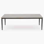 Phase Rectangular Coffee Table - Rectangular Coffee Table Latte Tones (Buwen) Matt Ceramic / Warm Brown Metal Frame Tables Sterling Home 3