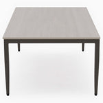 Phase Rectangular Coffee Table - Rectangular Coffee Table Latte Tones (Buwen) Matt Ceramic / Warm Brown Metal Frame Tables Sterling Home 4