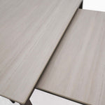 Phase Square Nest of Coffee Tables - Square Coffee Nest of Tables Latte Tones (Buwen) Matt Ceramic / Warm Brown Metal Frame Tables Sterling Home 5