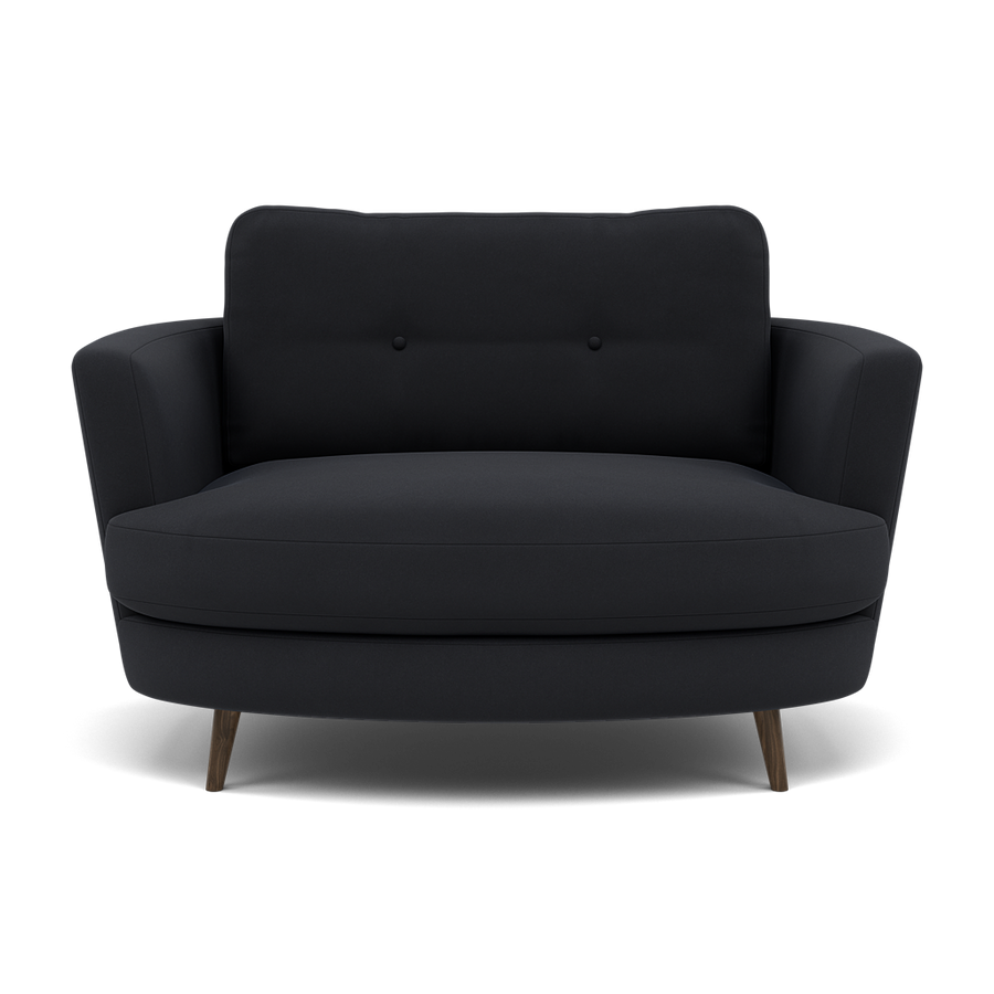 Phoebe Oval Loveseat - Oval Cuddler Grade B Armchairs Sterling Home 1