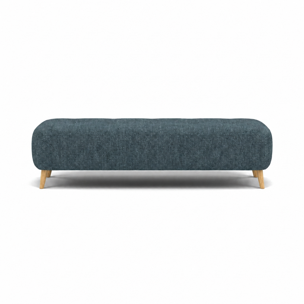 Phoebe Footstool - Medium Bench Stool Grade A Standard Footstools Sterling Home 4