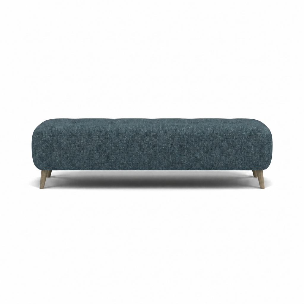 Phoebe Footstool - Medium Bench Stool Grade A Standard Footstools Sterling Home 3