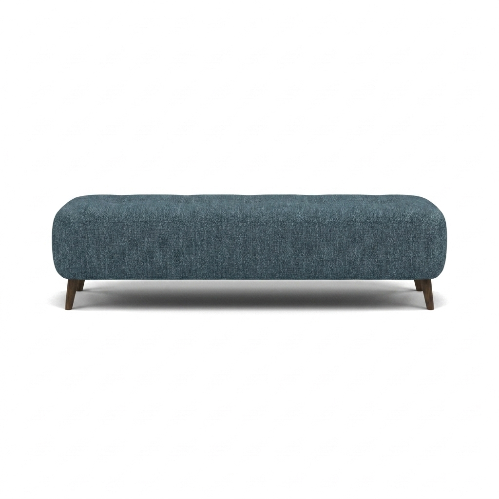 Phoebe Footstool - Medium Bench Stool Grade A Sterling Home 1 Taylor Marine American Walnut