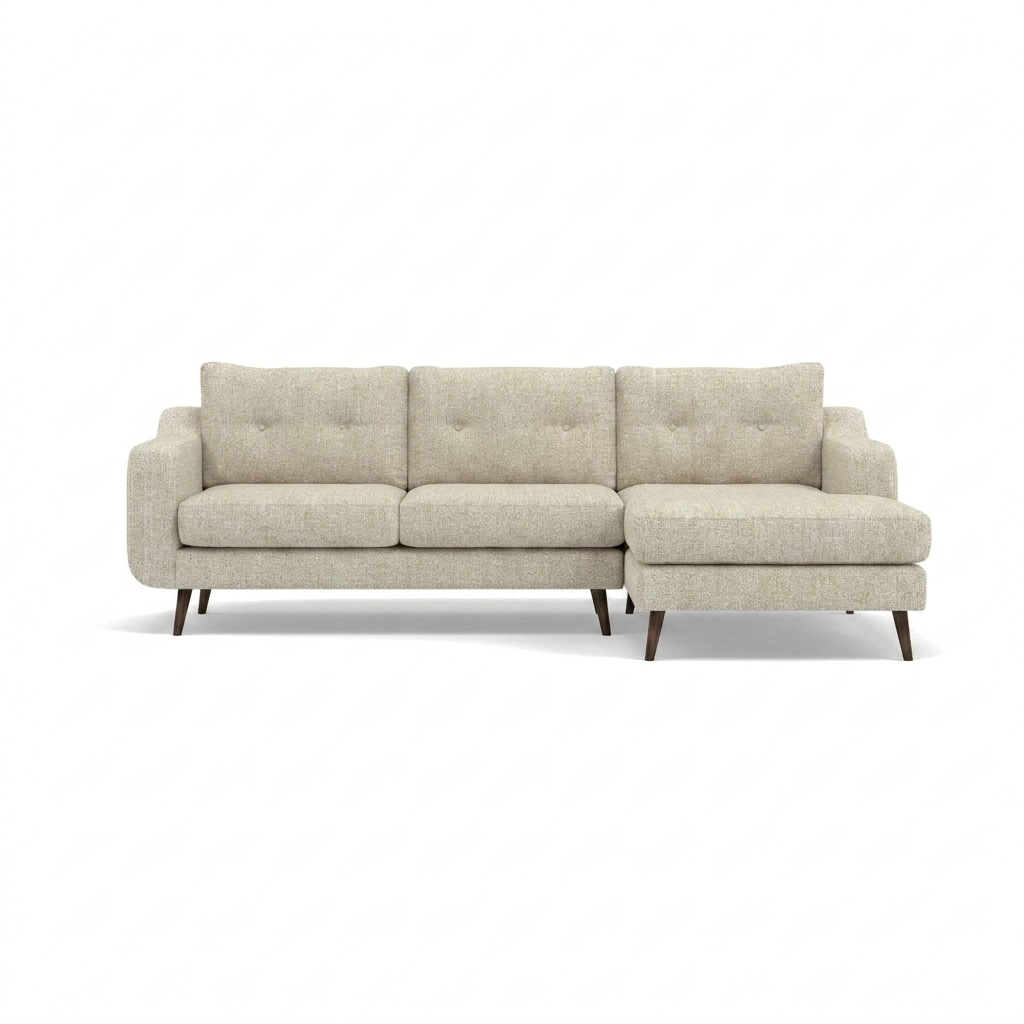 Phoebe Large Chaise Sofa - Large Chaise Sofa RHF Standard Back Grade A - Right Hand Facing