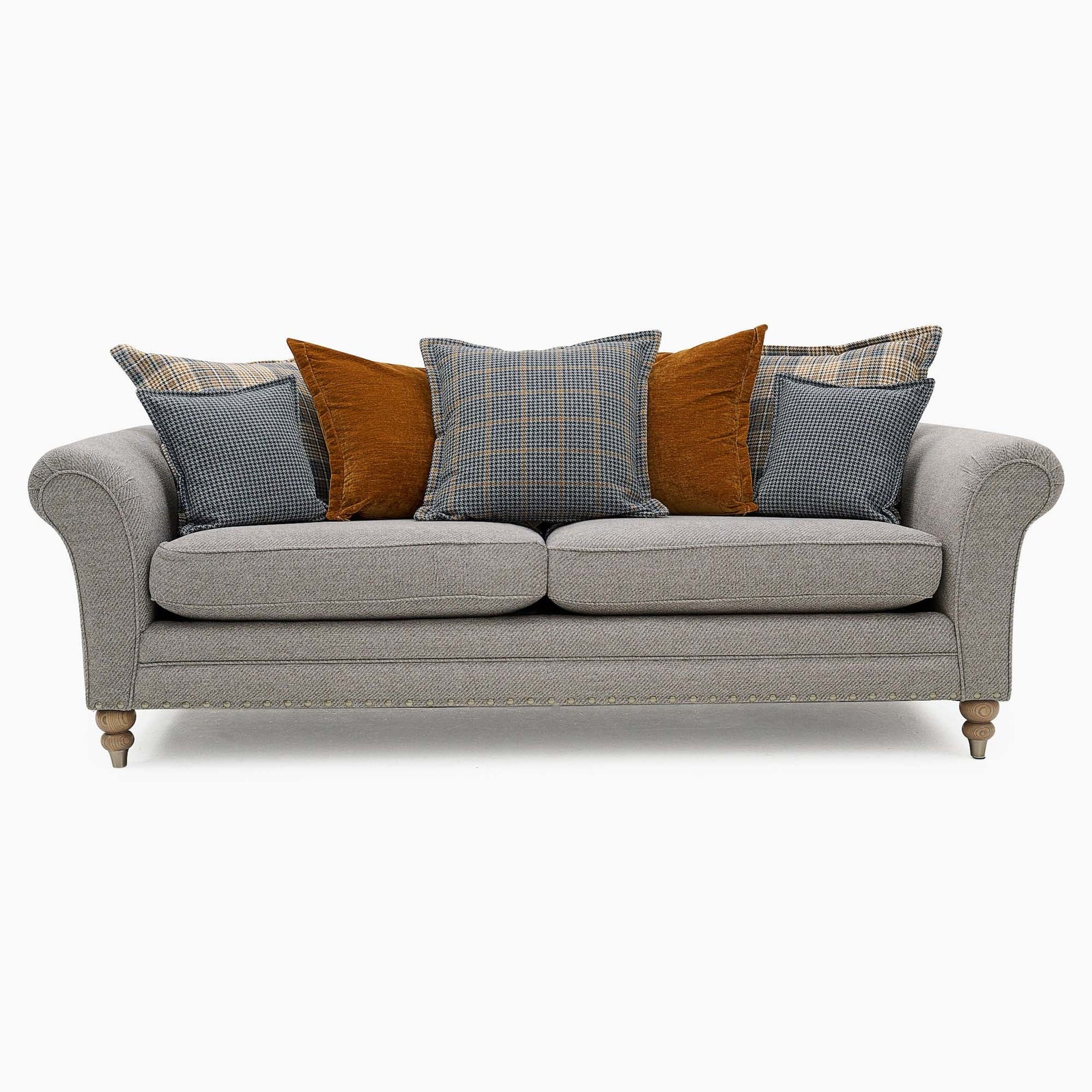 Prescot 4 Seater Sofa - Grand Sofa Grade A 4 Seater Sofas Sterling Home 1