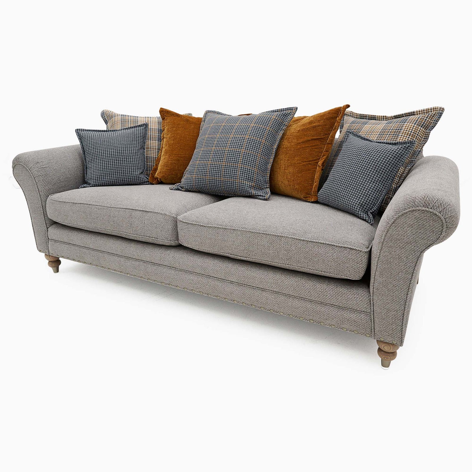 Prescot 4 Seater Sofa - Grand Sofa Grade A 4 Seater Sofas Sterling Home 7