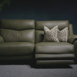 Revel 2 Seater Recliner Sofa - 2 Seater Sofa with 2 Power Recliners Fabric - Power Recliner with USB Sterling Home 3