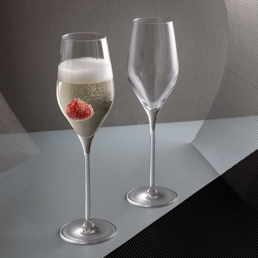 Dartington Wine & Bar Set Of 2 Prosecco Glasses - Prosecco Pair Sterling Home 1