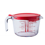 Pyrex Jug With Lid 1.0L Sterling Home 2