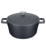 MasterClass Black Cast Aluminium Small Casserole Dish - MC Cast Alu Casserole Dish 2.5L Black Sterling Home 1