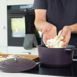 MasterClass Purple Cast Aluminium Small Casserole Dish - MC Cast Alu Casserole Dish 2.5L Purple Sterling Home 3