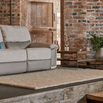 Raindale Coffee Table - Coffee Table Dark Oak / Metal Legs Tables Sterling Home 2