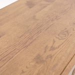 Raindale 3 Door Sideboard - 3 Door Sideboard Dark Oak / Metal Legs Storage Sterling Home 6