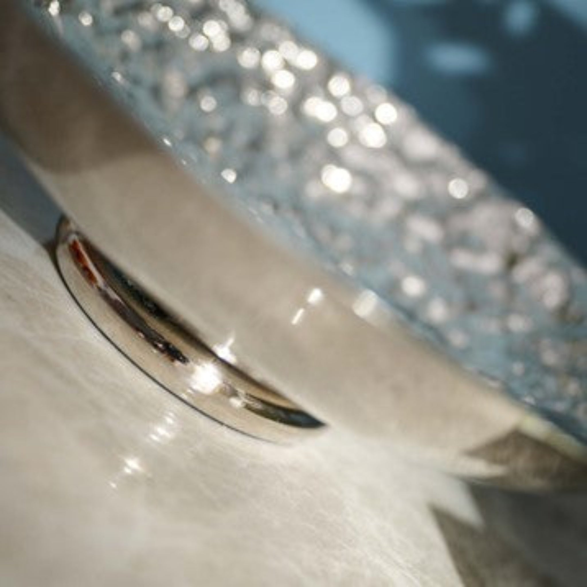 Akola Silver Round Bowl Sterling Home 3