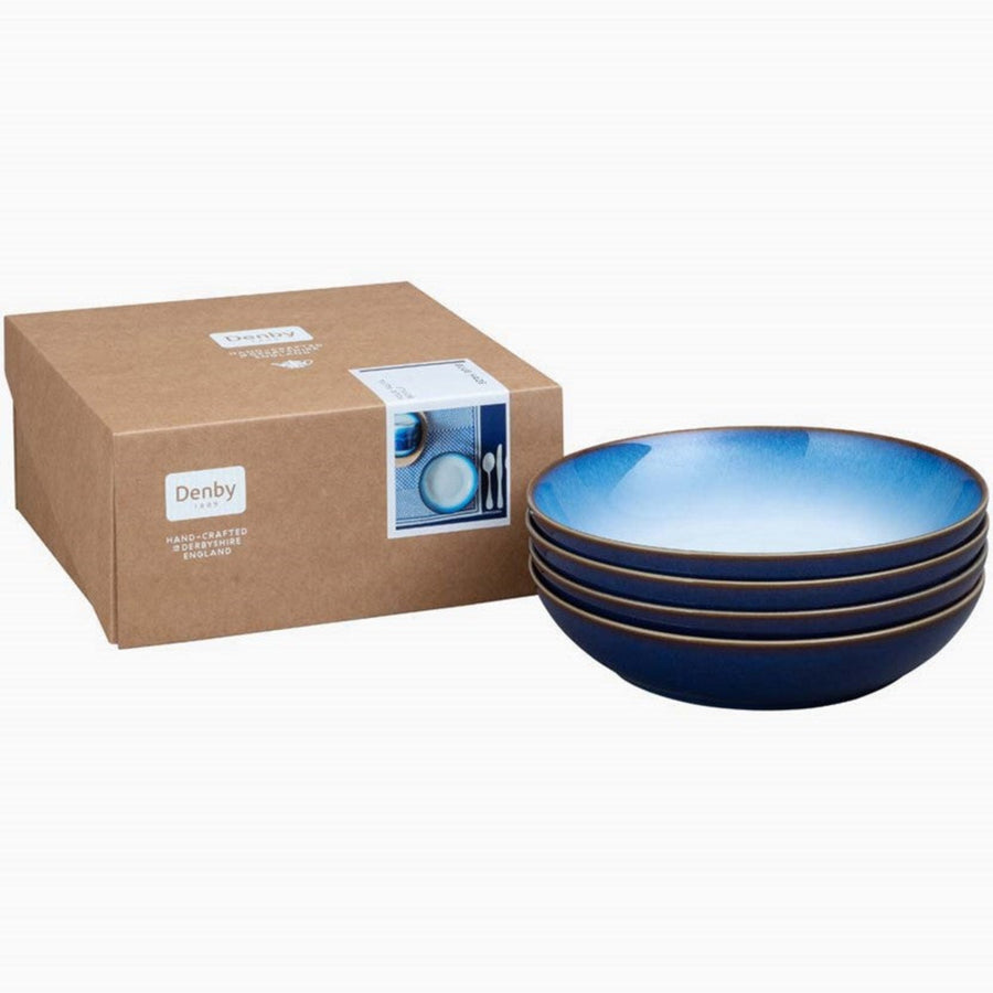 Denby Blue Haze Pasta Bowls Set Of 4 - Blue Haze Set Of 4 Pasta Bowls Sterling Home 2