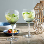 Denby Contemporary Wine Glass Grey Set Of 2 - Contemporary Smoked Grey Wine Glass Set Of 2 Sterling Home 1