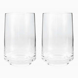 Denby Contemporary Small Tumbler Clear Set Of 2
