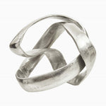 Prato Knot Sculpture Small Silver Sterling Home 1