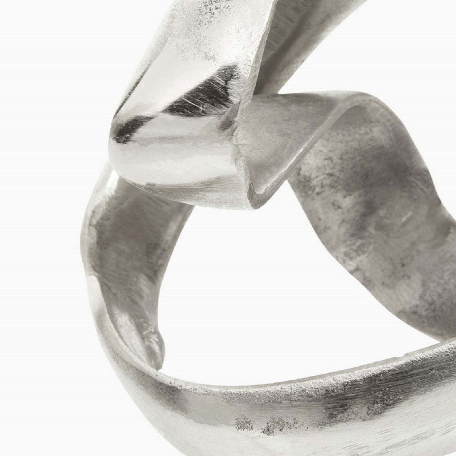 Prato Knot Sculpture Small Silver Sterling Home 2