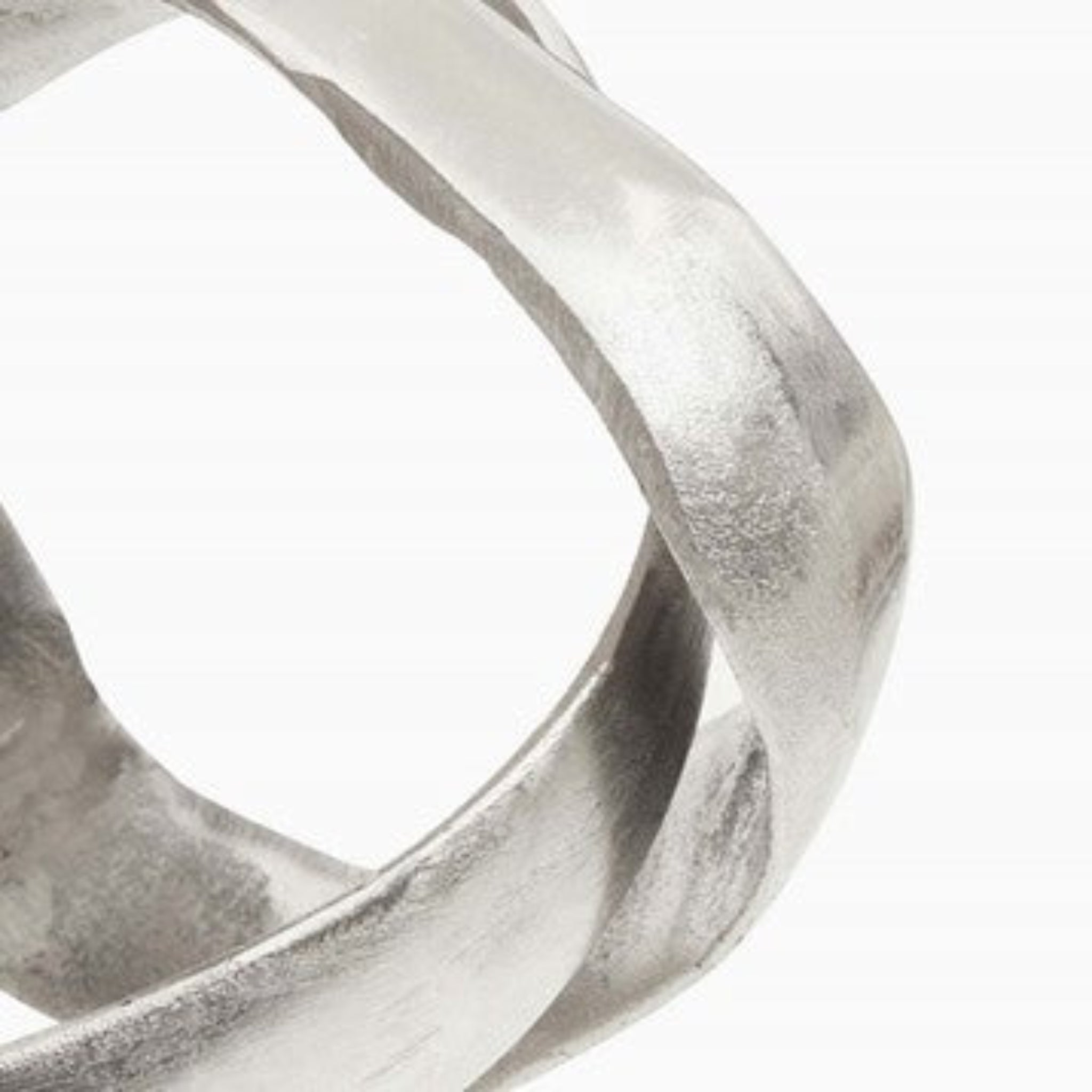 Prato Knot Sculpture Small Silver Sterling Home 3