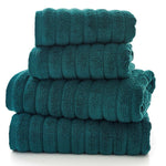 Ribbleton Dark Green Sheet Towel - Ribbleton Sheet Towel Dark Green - Bath Sheet Sterling Home 2