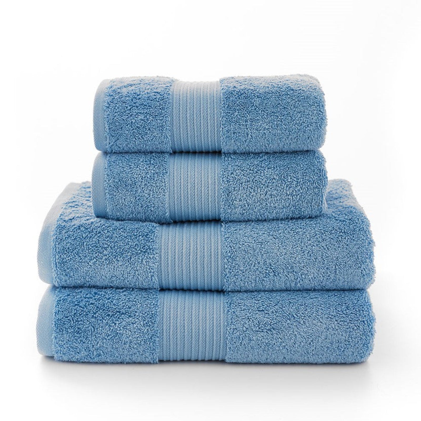 Bliss Light Blue Towel - Bliss Towel Cobalt - Hand Sterling Home 2